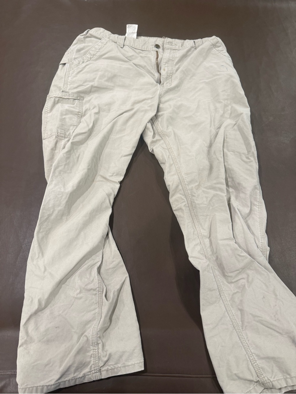 Carhartt Men's Cargo Pants in Light Khaki